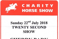 Charity Horse Show donation