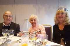 Les, June and Valerie