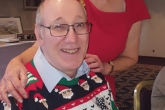 Hilary and brother John